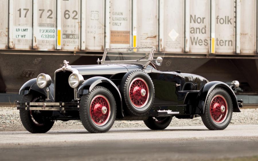 Stutz Model AA Vertical Eight Black Hawk 2-Passenger Speedster by Robbins (AA-C18) '1927
